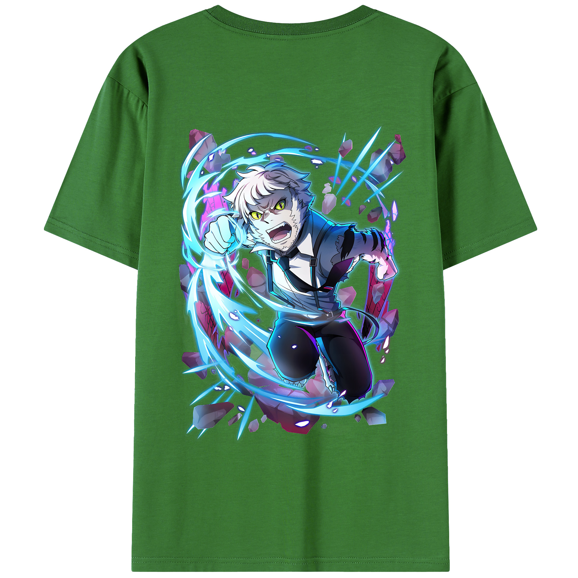 （画像用） 文豪ストレイドッグス Bungo Stray Dogs レディース半袖Tシャツ(バックプリント)